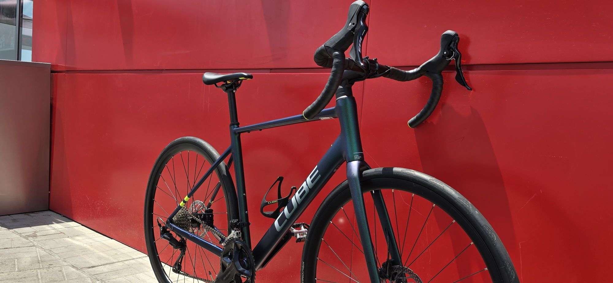 CUBE - ATTAIN - ГРАВЕЛ 2х12 L разм. (56) Shimano 105 Meталик НОВ