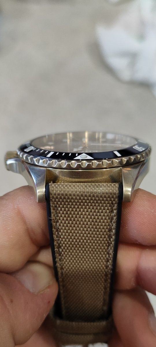 Edox SkyDiver Military Bronze Limited Edition