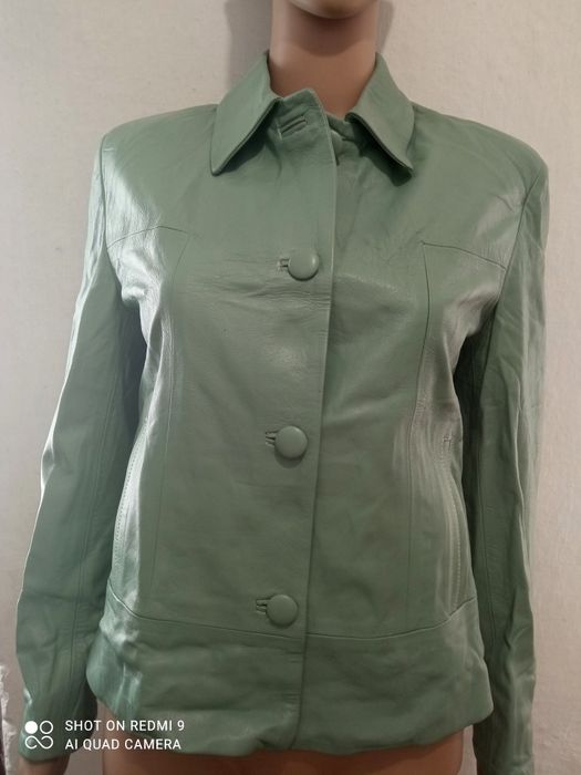 GEACĂ de piele,de damă, originală de la ERTON.Made in ITALY.