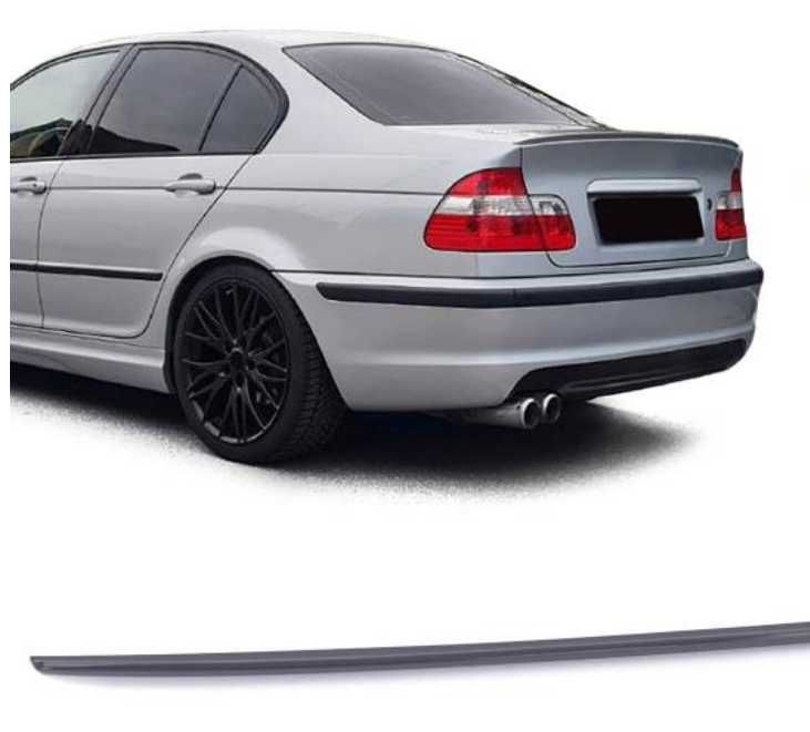 Лип Спойлер БМВ Е46 Седан LIp BMW E46 Черен мат