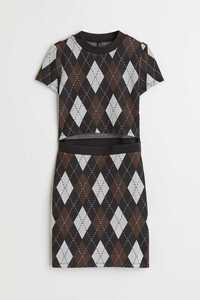 H&M Divided къса рокля по тялото, Размер XXS