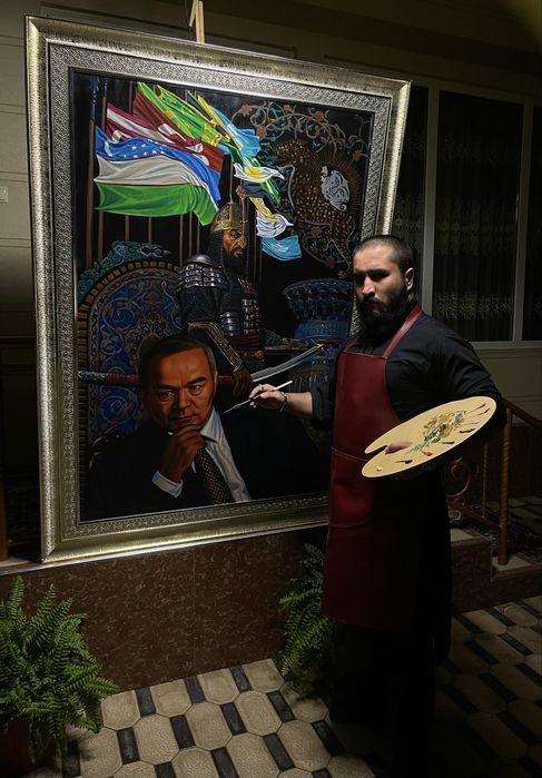 Islom Karimov & Amir Temur Tarix siymosi