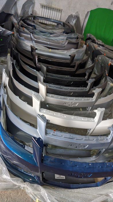 Новые передние бампера, крашеные на Нексия Р3, Nexia R3
