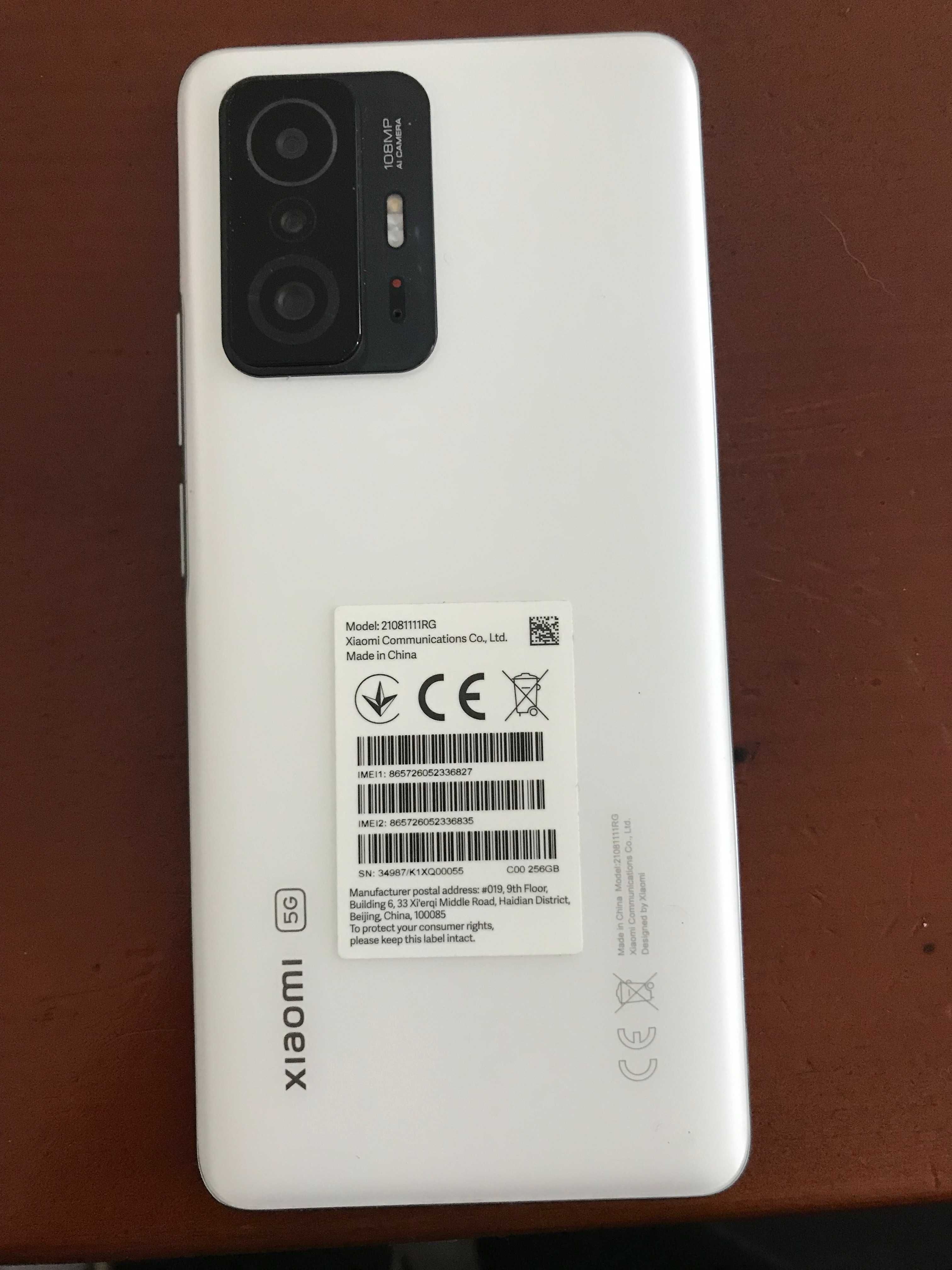 Xiaomi 11T, 256 GB, RAM 8+3 + зарядно