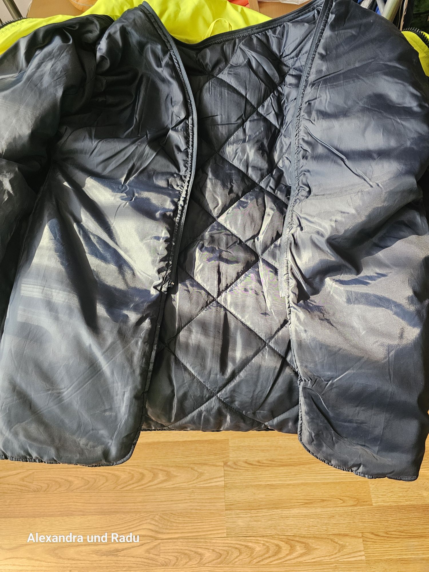 Jacheta reflectorizantacu elic în interior detașabil reflectorizanta