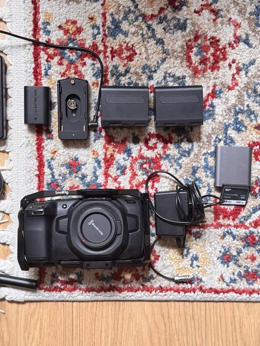 BMPCC 4K + Samyang 85mm/1.5 & аксесоари