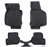Set covorase auto cauciuc VW GOLF VI 2008 - 2013 forma tavita