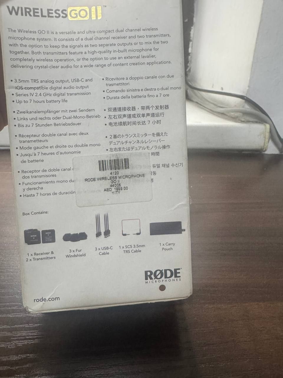 Rode microphone 2.4 ghz