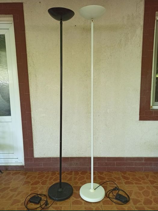 lampa vintage 1970 Relco Milano de podea Italy proiector design