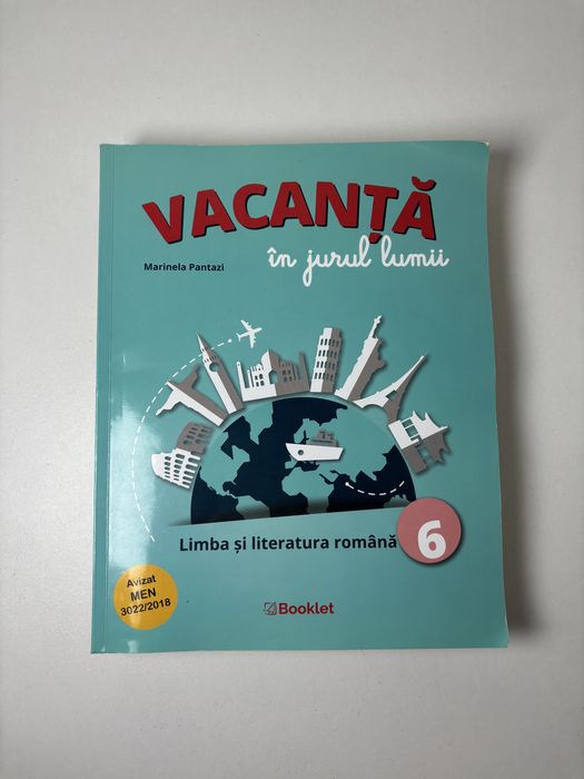 Caiete de vacanta Matematica/Limba si literatura română pentru clasa 6