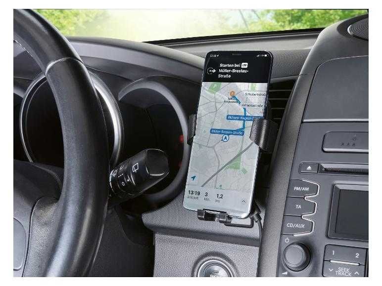 Incarcator auto wireless  TRONIC fast charge qi rapida bricheta