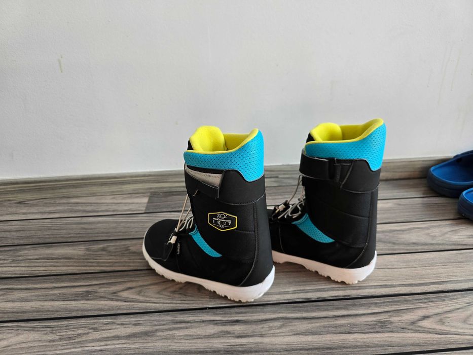 Boots snowboard INDY 300 S cu strângere rapidă Copii