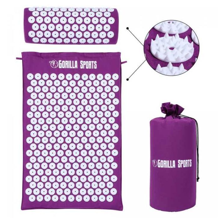 Covoras, pentru presopunctura, mov