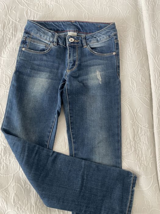 Дънки Zara 7-8 год. момиче