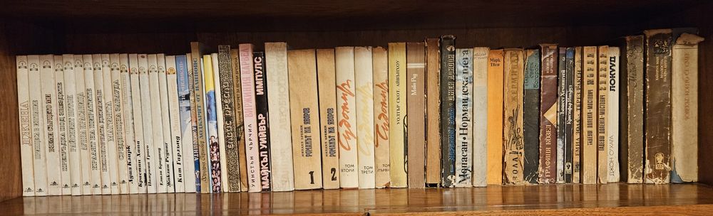 Книги: класика, романи, трилър, криминале, спорт и други