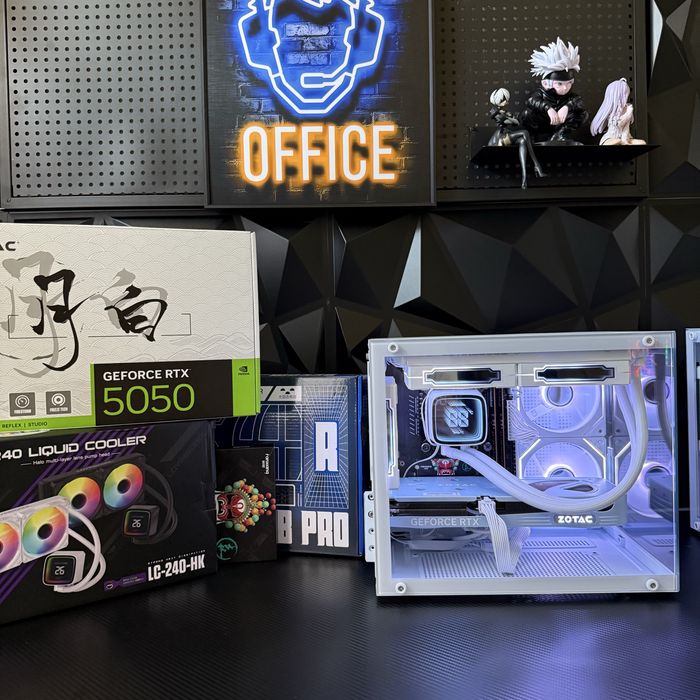 Игровой мощный ПК с видео картой 50 серий