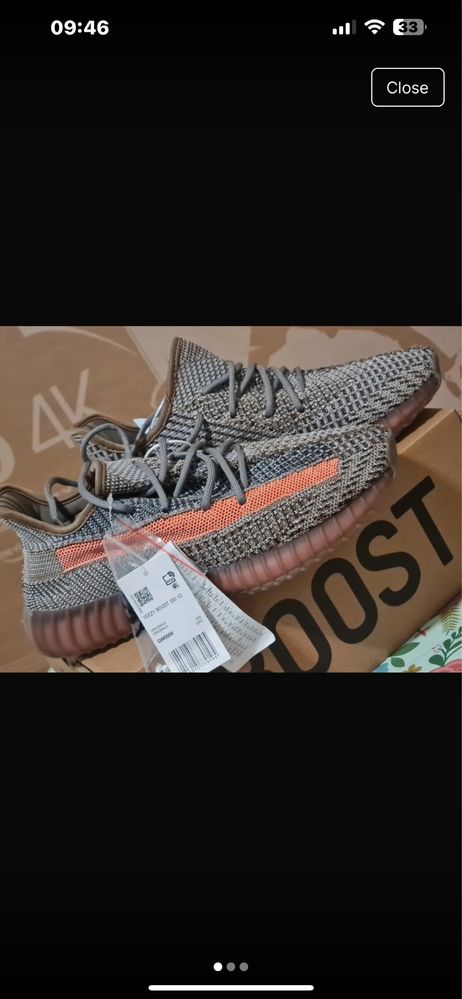 Yeezy v350 Ash Stone