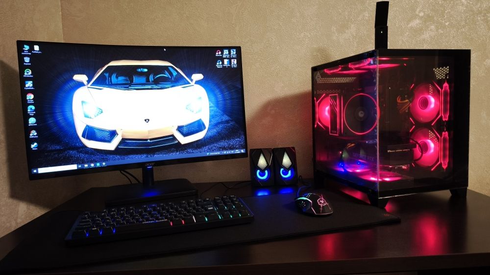 Игровой ПКcorei5 14400! в сборе!,Каспи 24, Acer 240hz24 GB RAM RTX3070