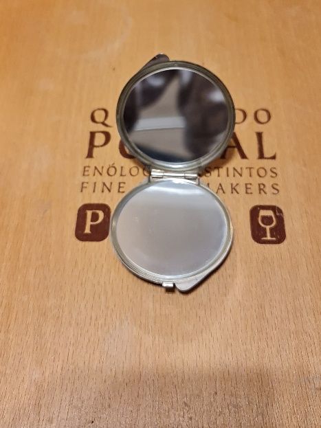 Oglinda machiaj de poșetă / bizunar - 2 oglinzi - Pocket type - Vintag