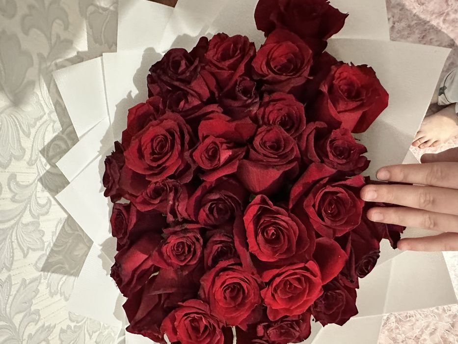 Цветы 35 штук метровый