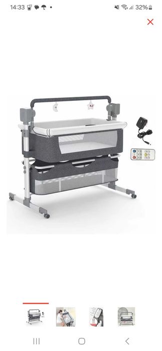 Детская люлька кроватька