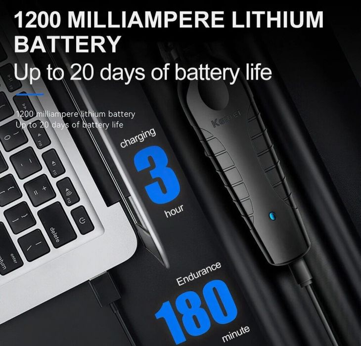 Aparat Kemei 2299 trimmer profesional 0 mm noi sigilate