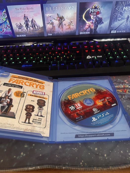 Farcry 6 ps4, playstation 4