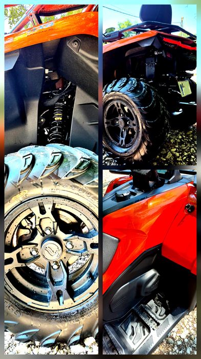 CF MOTO 450L 2024 DOUA LOCURI EURO5 NUMAR NEGRU (nu canam linhai polar