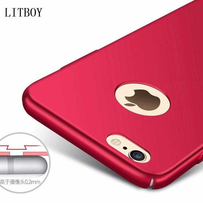 Husa plastic subtire pentru iPhone 6 Plus , 6s plus , 7 , 8 , SE 2020