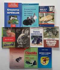 Vînd cărți din domeniile biologie, creșterea animalelor, botanică