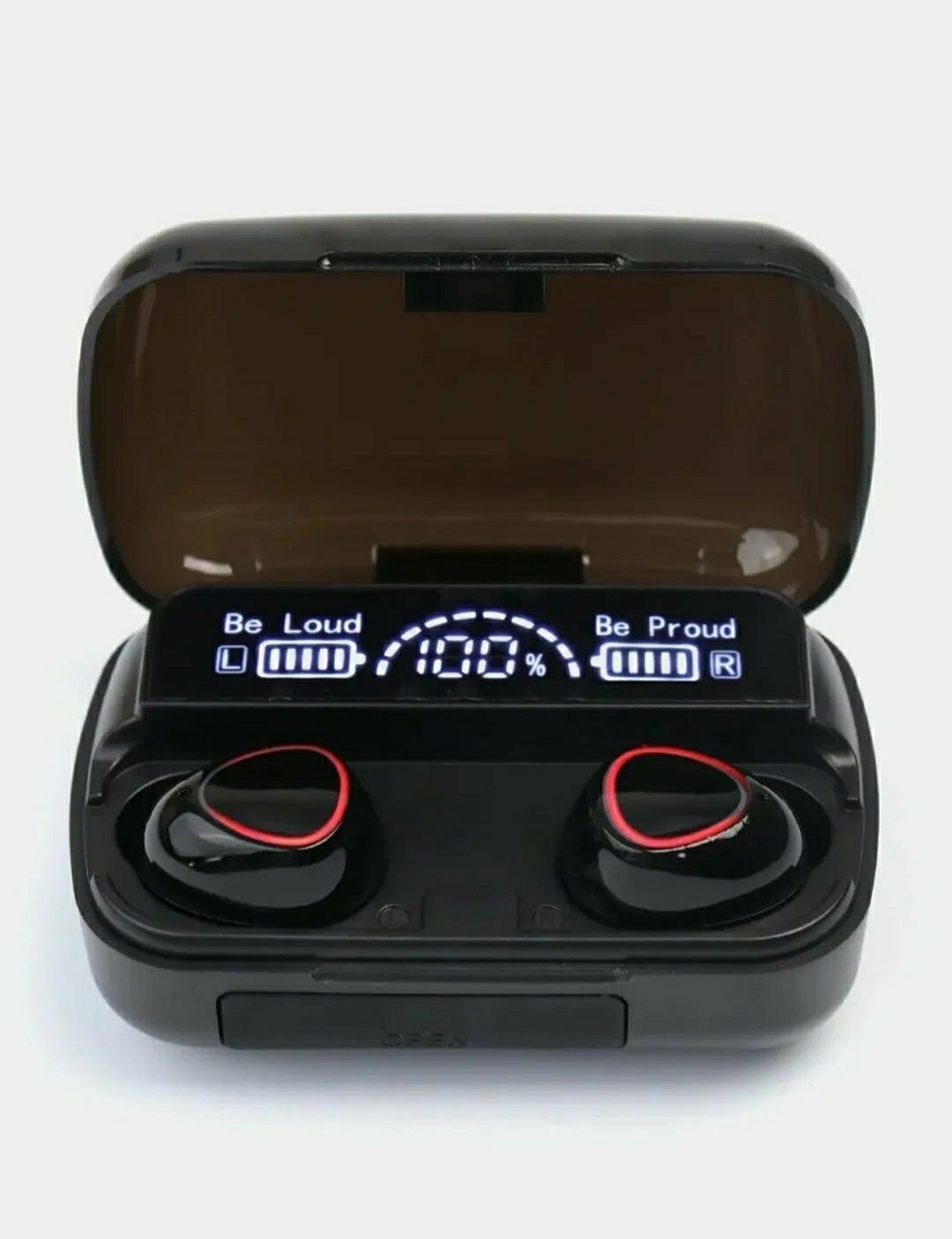 Simsiz quloqchinlar, M10, Bluetooth 2000mA/soat Power Bank bilan.