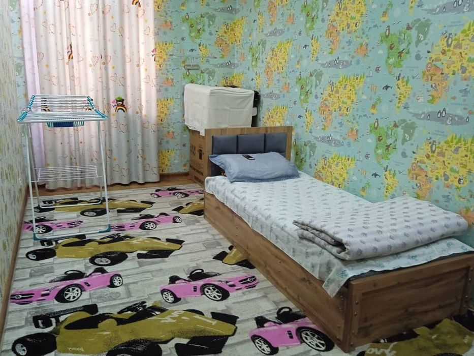 Сдаётся 3х ком квартира на 2 этаже,ор:Северный,новый хакимият,Магистра