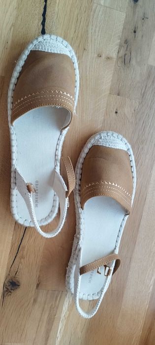 Sandale fete Reserved din materiale combinate - noi, 38