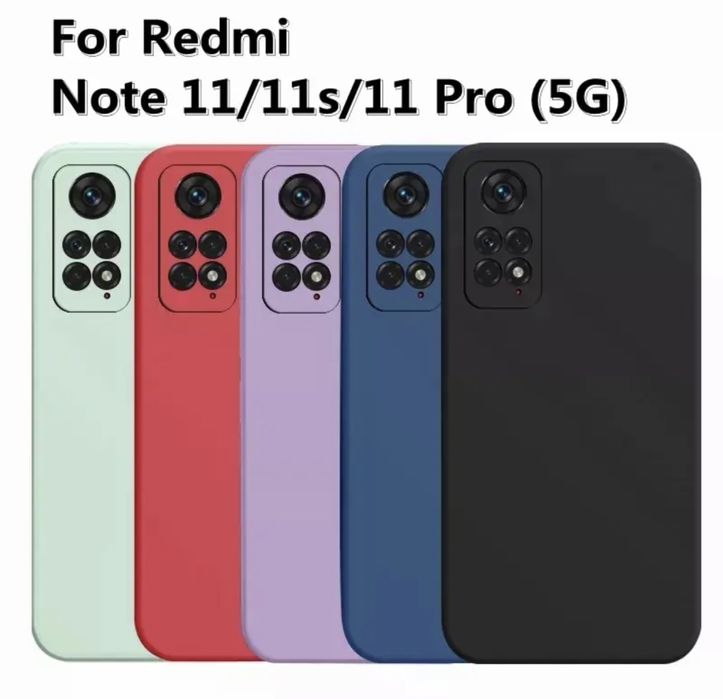 Husa Silicon Interior Fin Scrat Xiaomi Redmi Note 11/12/13 PRO 13C 14C