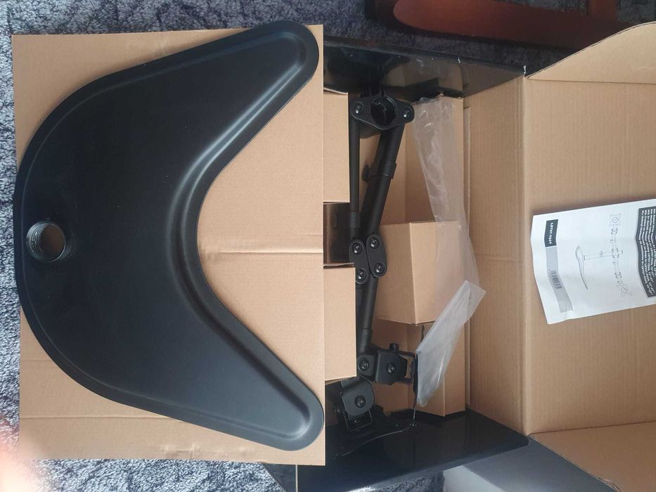 Suport birou 2 monitoare A+ SML224, 13''-27'', negru + Garantie 6 luni