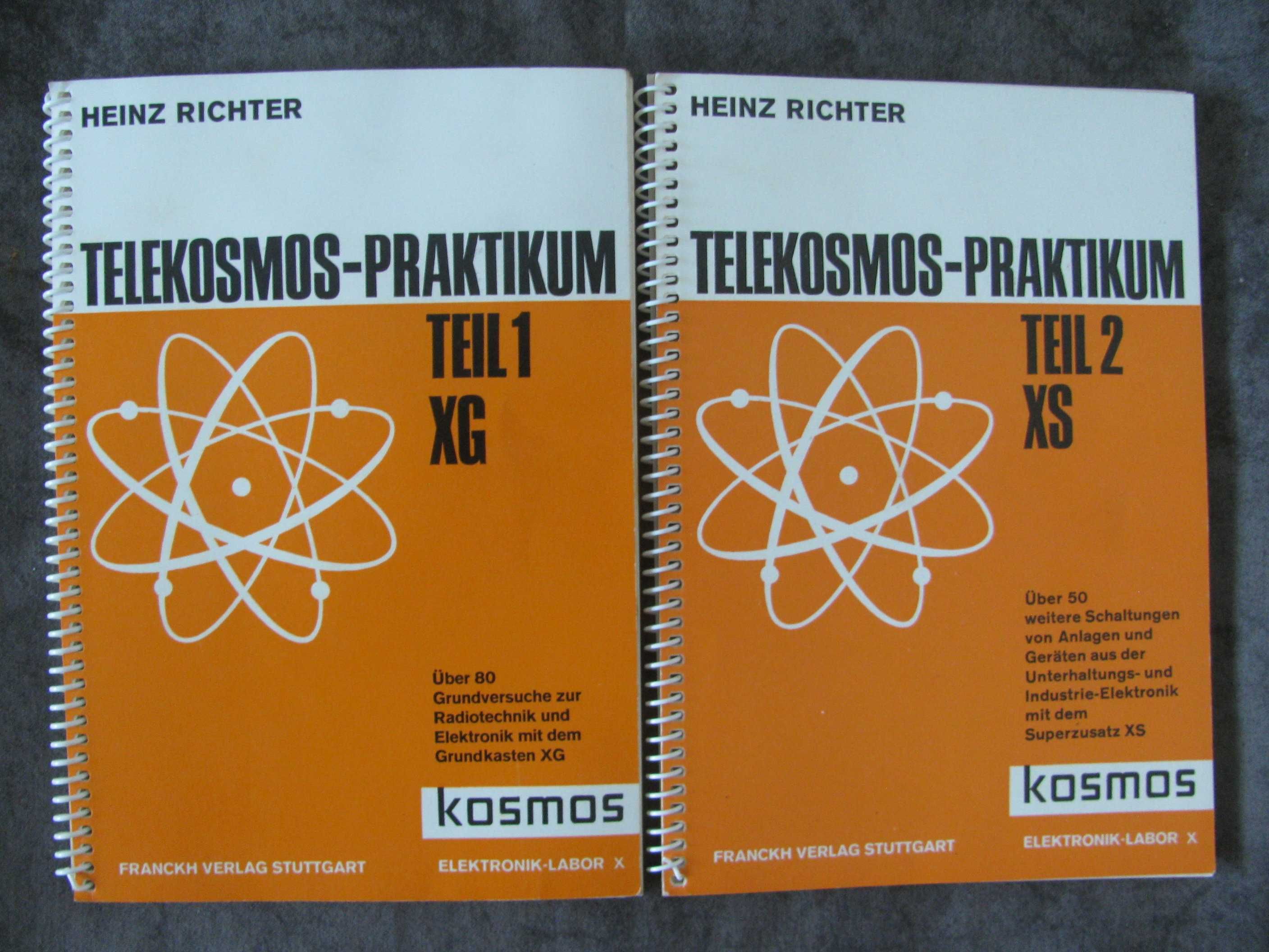 HEINZ RICHTER - Telecosmos- Praktikum  TEIL1 XG , TEIL 2 XS