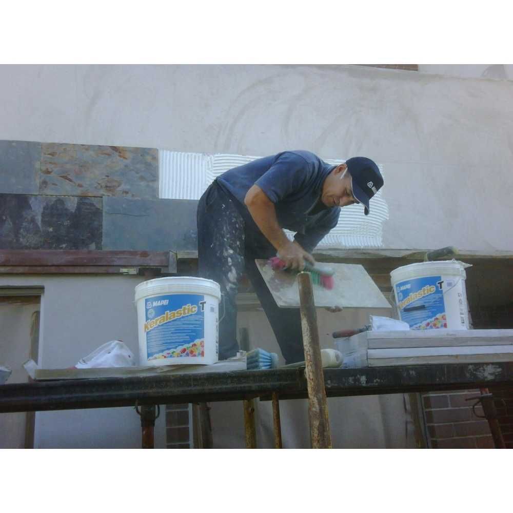 Adeziv Mapei Keralastic T Placi Ceramice/Piatra Naturala Gri 10kg