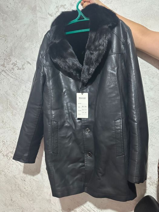 Оригинал дубленка сатам киілмеген жап жана