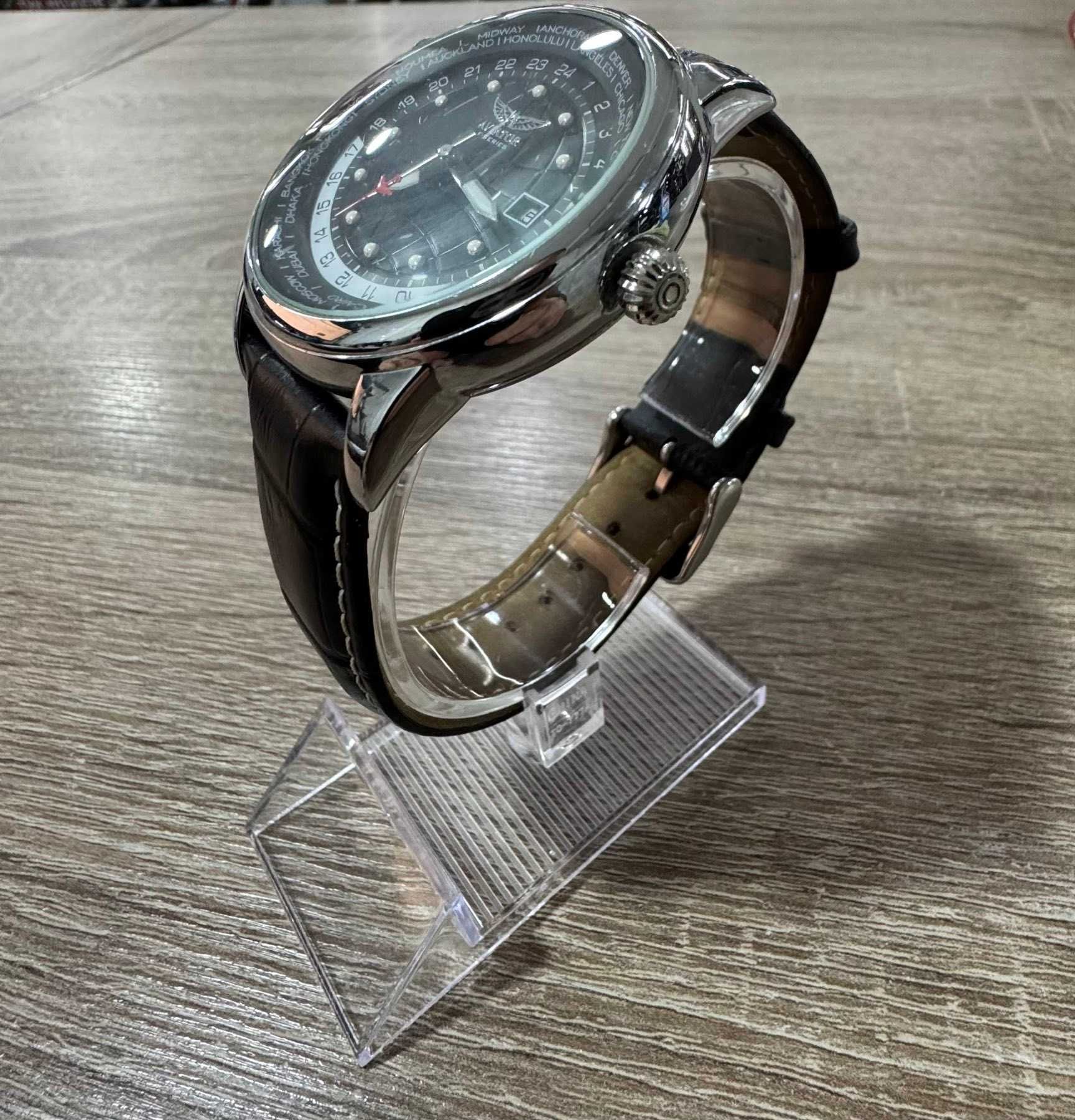 Мъжки часовник Aviator AVW6975G354 World Time F-Series