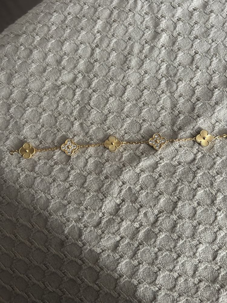 Сребърна гривна  Van Cleef