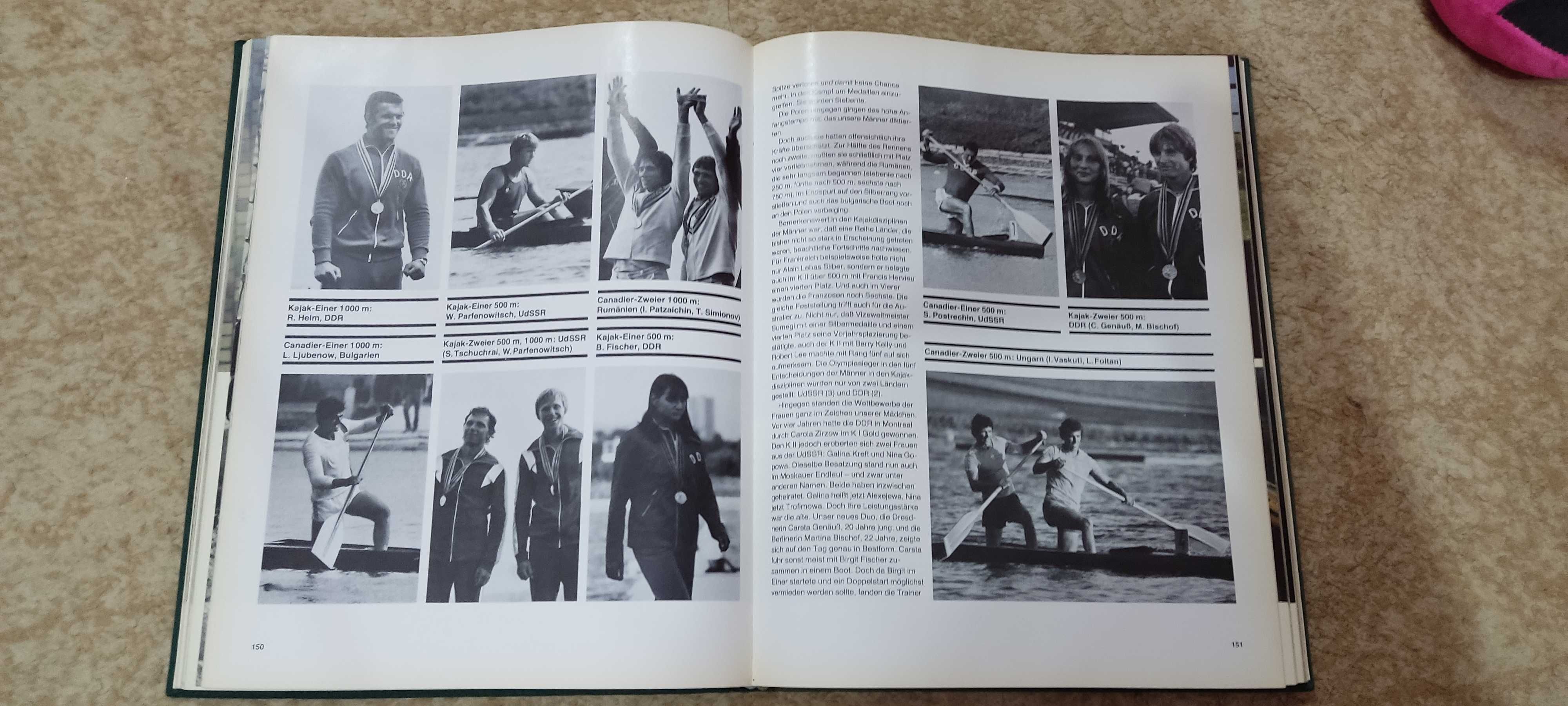 Продается книга об олимпиаде в СССР в 1980 году,на немецком языке