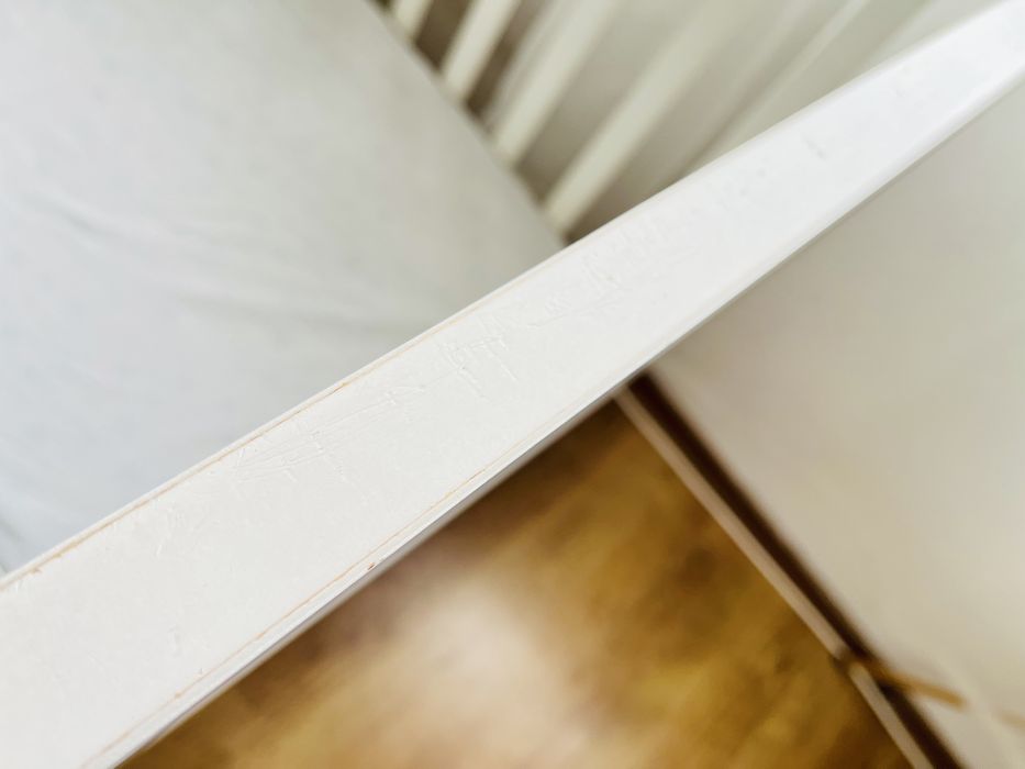 IKEA Бебешко Креватче 60x120 см Бяло SUNDVIK