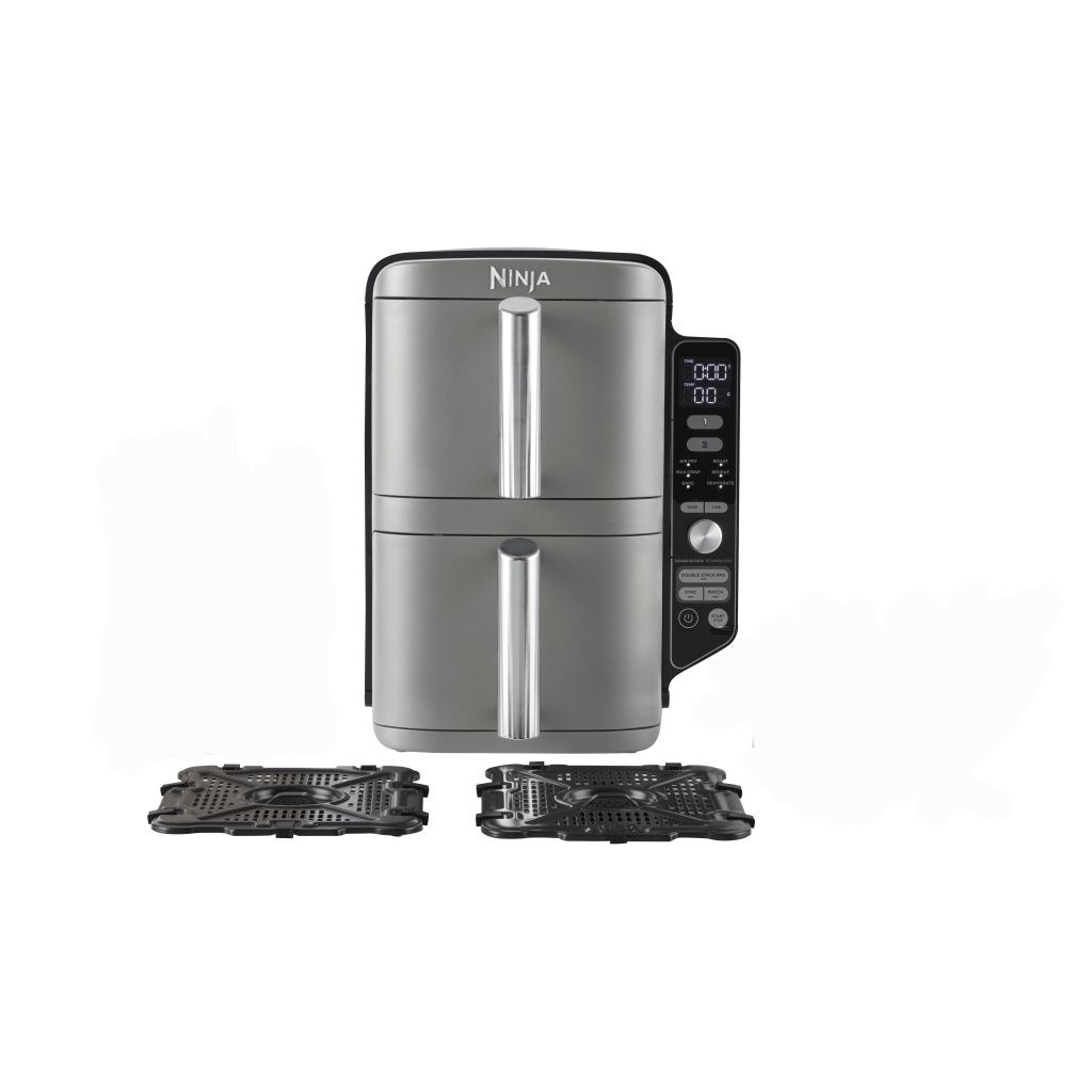 Двоен фрайър, фритюрник с горещ въздух Ninja SL400EU, 2470W, 9.5 л