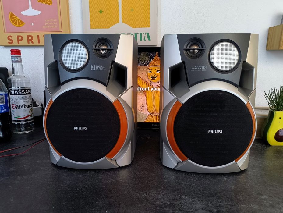 Boxe Philips FWB-C355/01 - Sunet puternic şi clar (6 Ohmi)