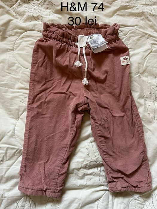 Pantaloni, fusta si salopete Zara, C&A, H&M si Adidas 74, 80 si 86