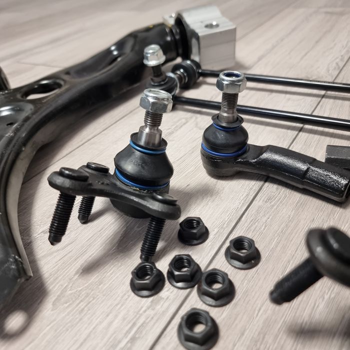 Kit complet brate suspensie fata Golf 5 6 Touran Passat B6 CC Octavia