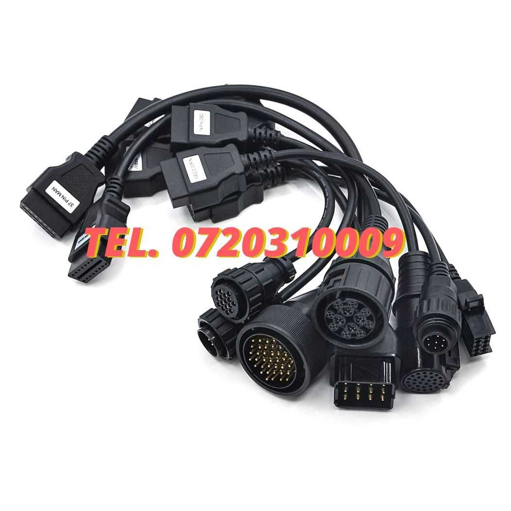 Set Cabluri Adaptoare Interfata Delphiautocom camioane Si Tiruri