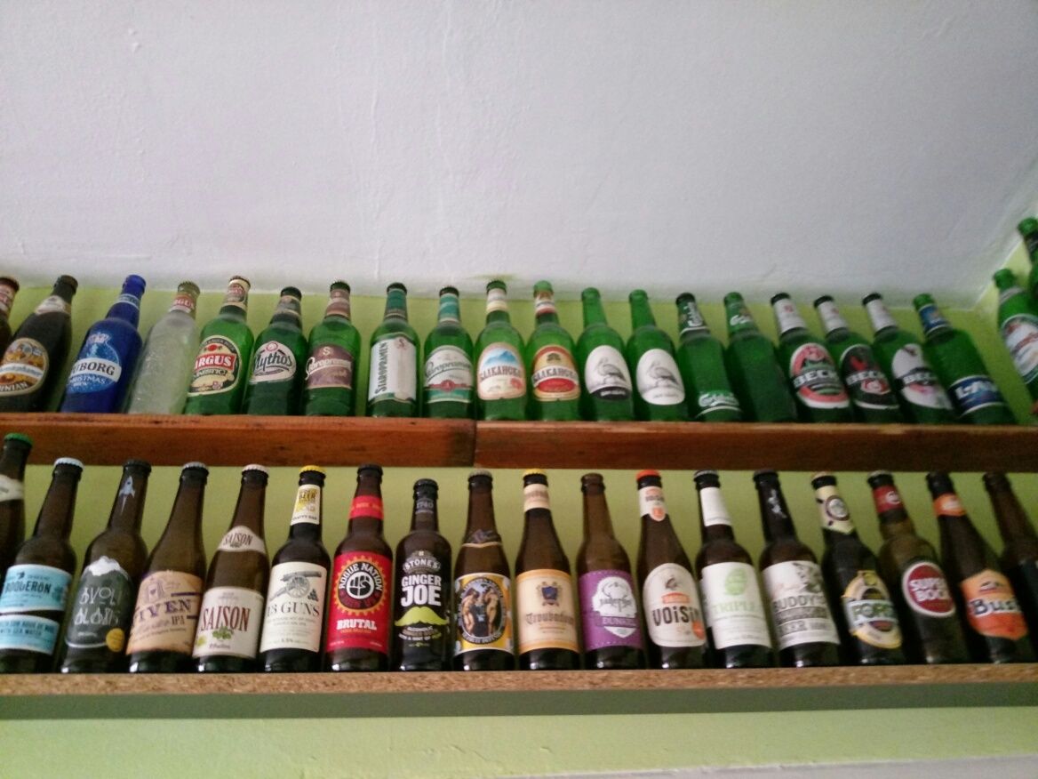 Колекция бирени бутилки