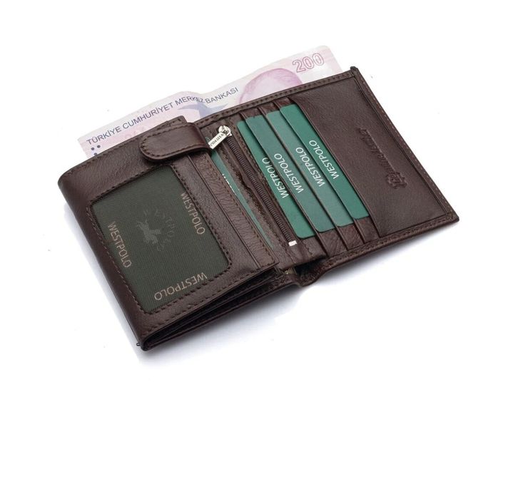 Портмоне от естествена кожа