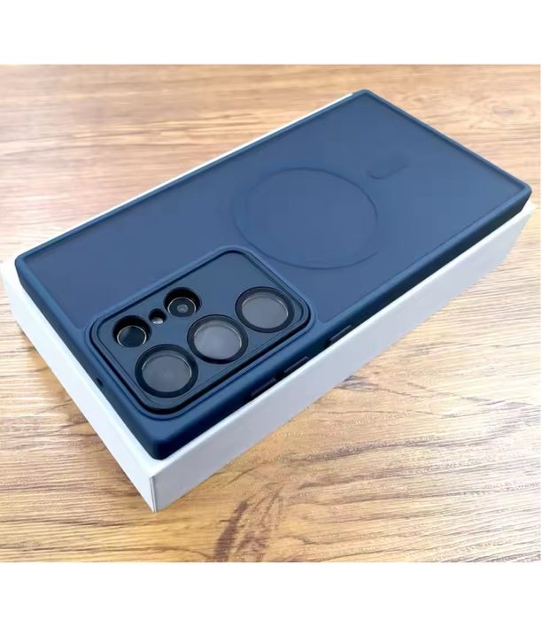 Samsung S23/S24/S25/PLUS/ULTRA - Husa Magsafe Spate Mat Colorata